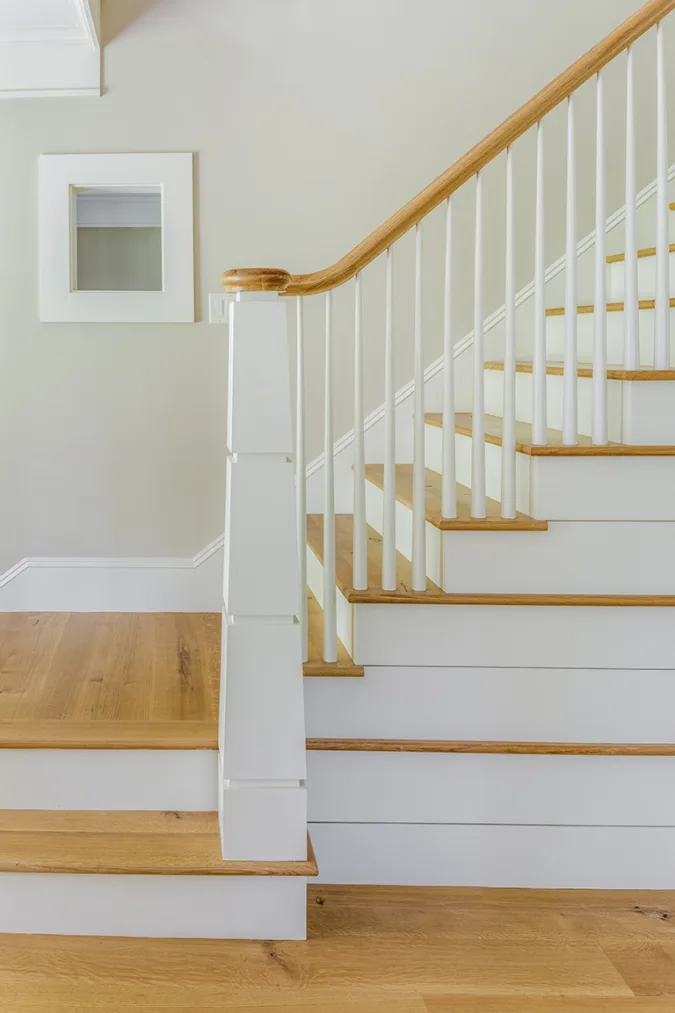 custom stair and newel post