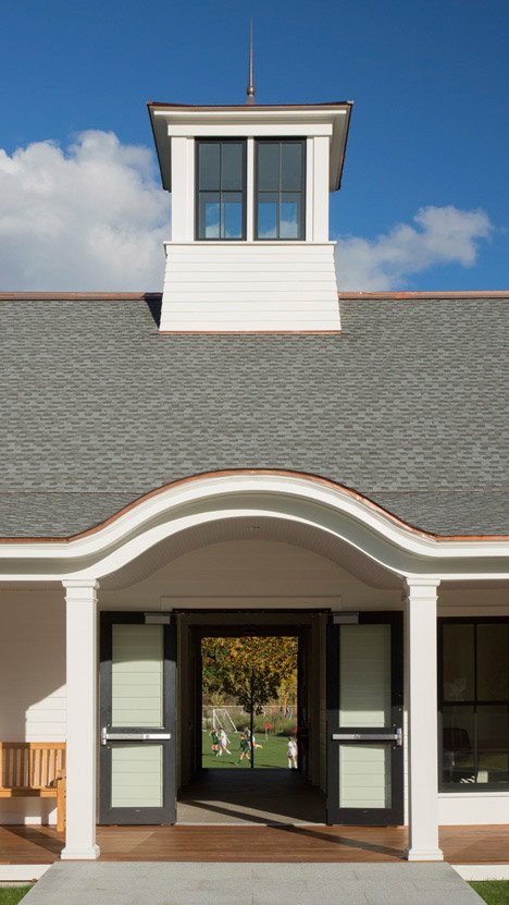 arched porch entry© Jacob Lilley Architects Concord , MA
