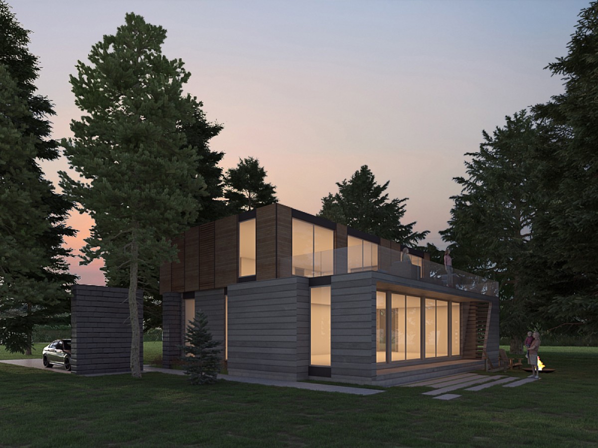© Jacob Lilley Architects Squam Lake, NH